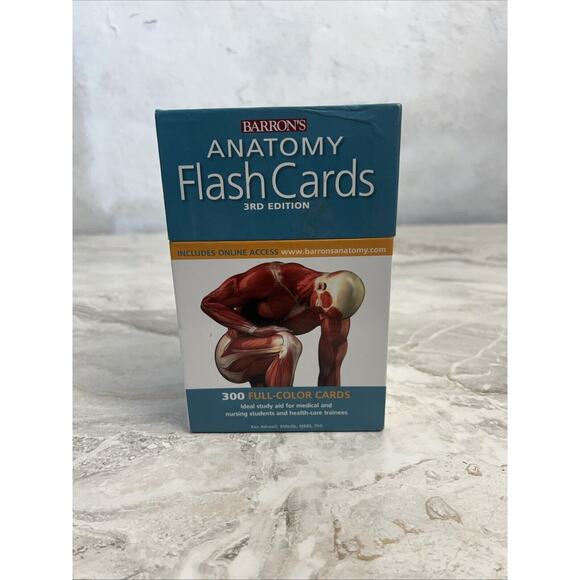 Anatomy Flash Cards by Ken Ashwell, 3rd Edition (2016, Flash Cards) - Picture 1 of 6